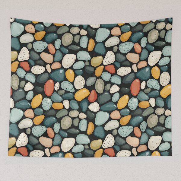 Item preview, River Stones Pattern designed and sold by TheHudge.