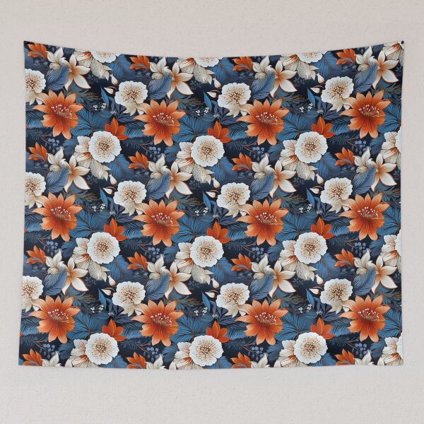Item preview, Beautiful colored flower pattern designed and sold by Drewkm.