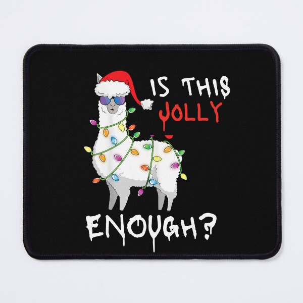 Item preview, Yummy Llama Christmas Funny Is This Jolly Enough Llama Gifts For Fan designed and sold by PetPanache.