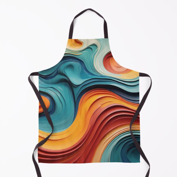 Item preview, Paint swirl terracotta colors designed and sold by RK - Shop.