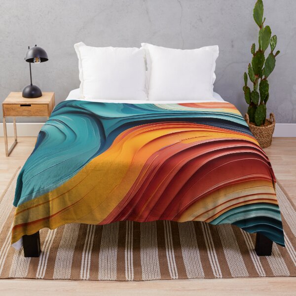 Item preview, Paint swirl terracotta colors designed and sold by RK - Shop.
