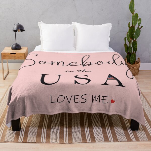 Item preview, Somebody in the USA Loves Me designed and sold by TropiCol Creations.