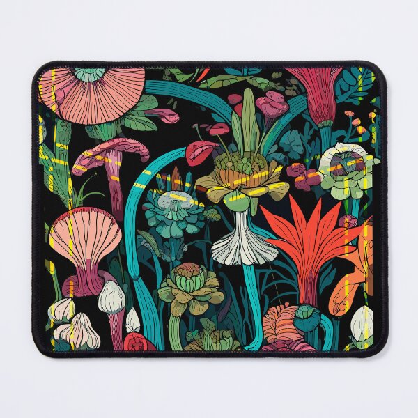 Item preview, Blooming in the Darkness - Floral Pocket designed and sold by blackink-design.