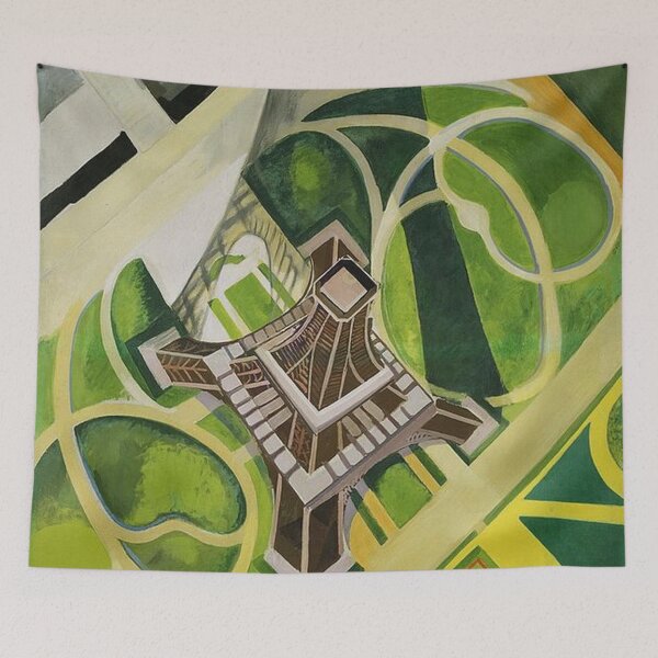 Item preview, Eiffel Tower by Robert Delaunay designed and sold by tomorrowsart.