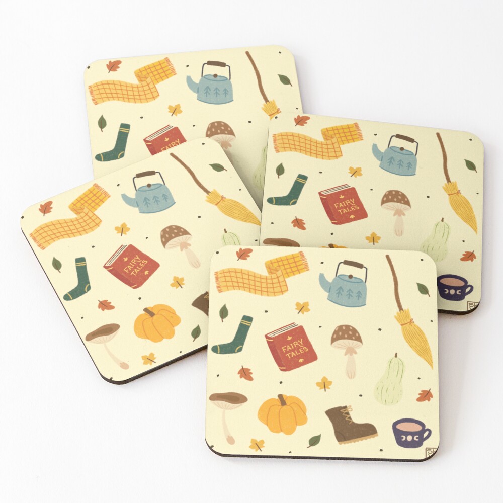 Item preview, Coasters (Set of 4) designed and sold by Shivegraphics.