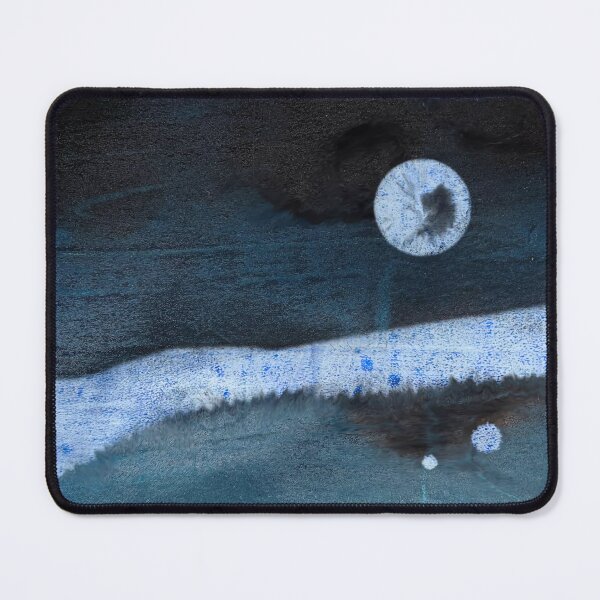 Item preview, Abstract Silver Moon designed and sold by elluminations.