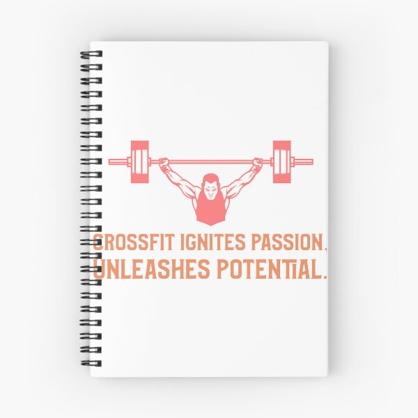 Item preview, CrossFit Ignites Passion, Unleashes Potential. designed and sold by xylografix.