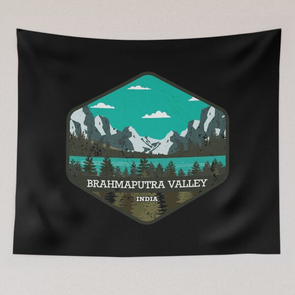 Item preview, Brahmaputra Valley designed and sold by AestheticColor.