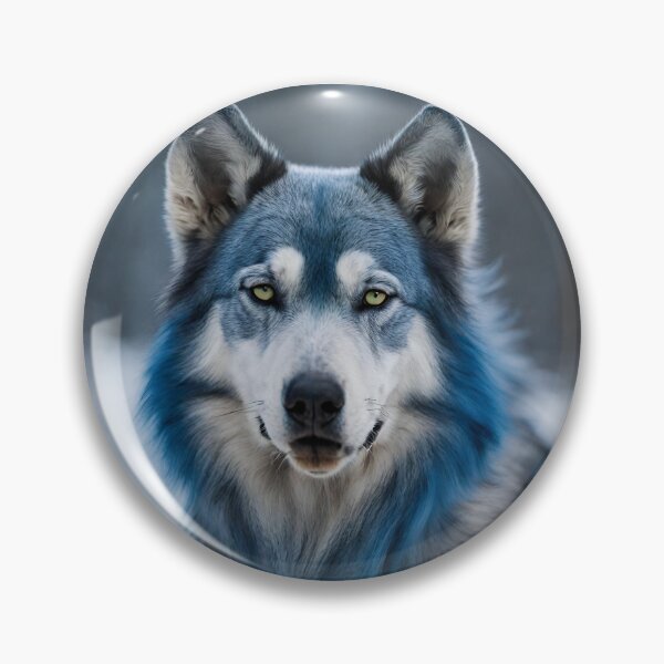 Item preview, Fantasy blue wolfdog designed and sold by VonLogaart.