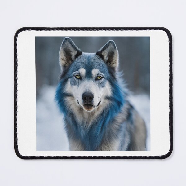 Item preview, Fantasy blue wolfdog designed and sold by VonLogaart.