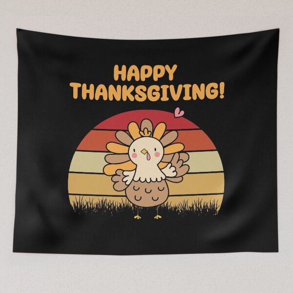 Item preview, Happy Thanksgiving designed and sold by ABCreativeShop.