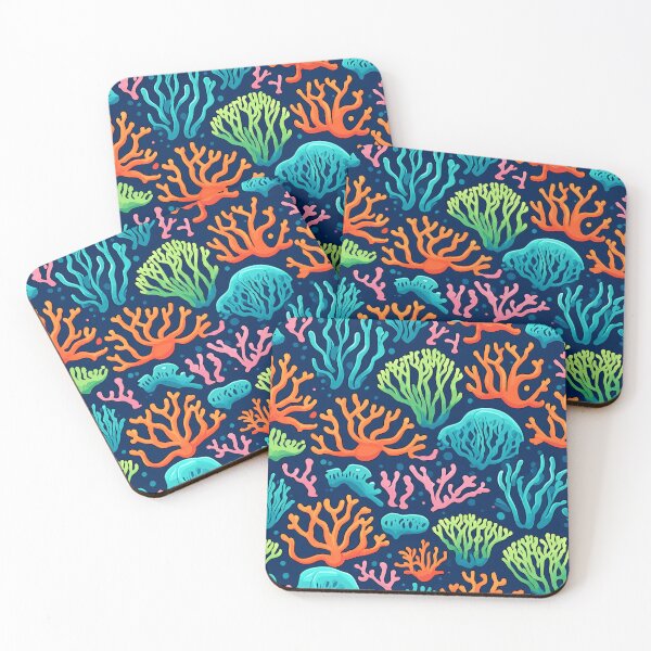 Item preview, Coral Reef Pattern designed and sold by WildlifeInc.
