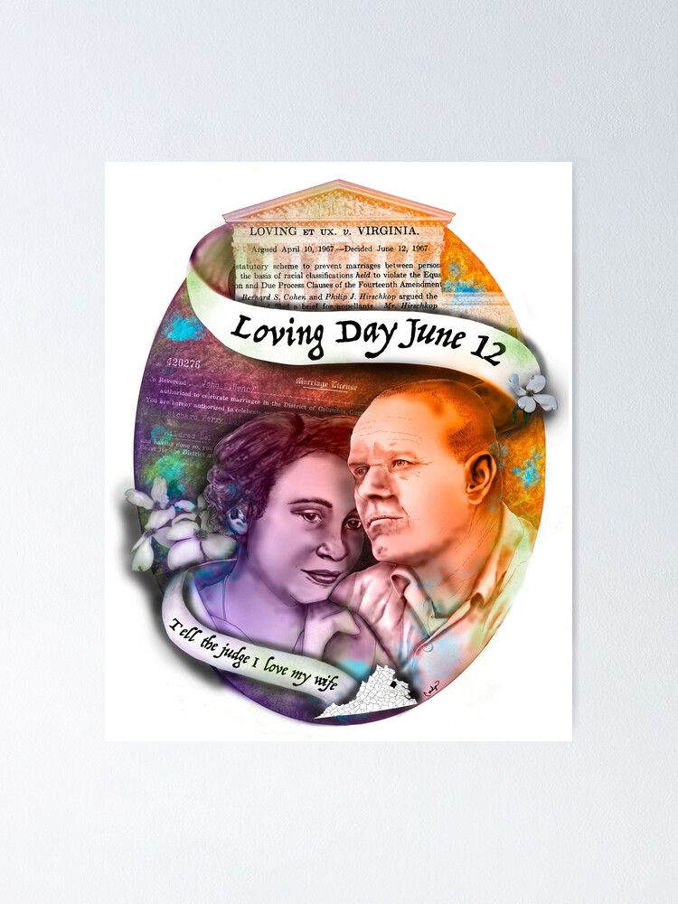 Loving Day June 12 (Small)&quot; Poster for Sale by Carolyn Pitts 