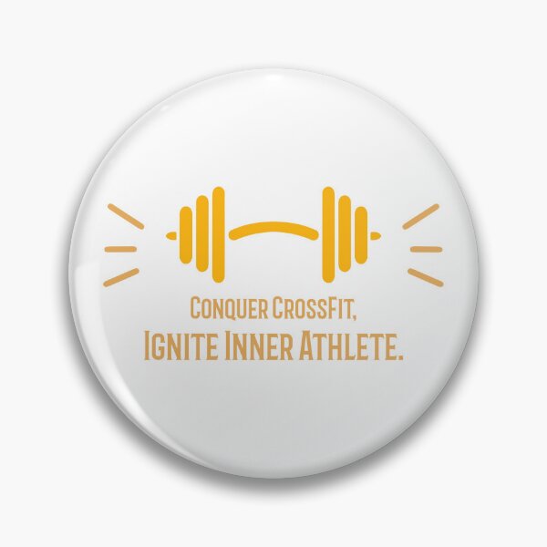 Item preview, Conquer CrossFit, Ignite Inner Athlete. designed and sold by xylografix.