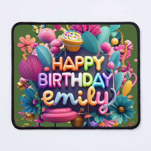 Item preview, Happy Birthday Emily designed and sold by hiddenlink.