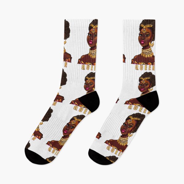 Item preview, Melanin afro queen - black natural hair woman African American woman message of empowerment affirmations designed and sold by Artonmytee.