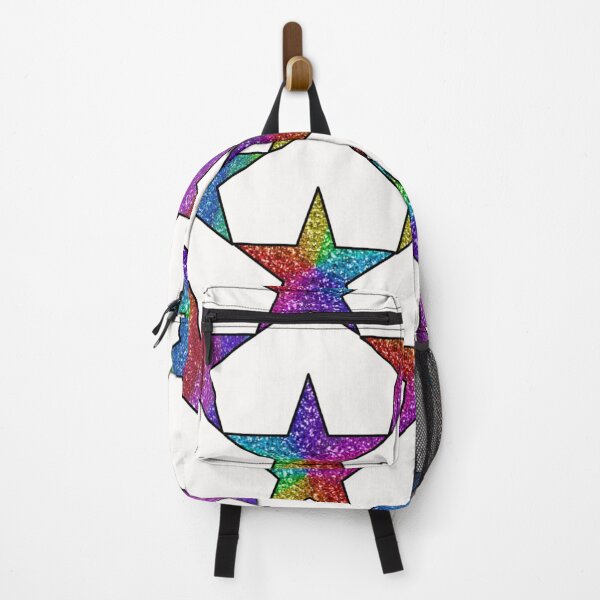 Item preview, Glitter Star Print in White designed and sold by FunkyAdicom.