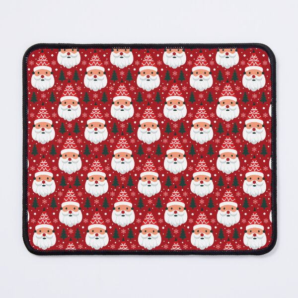 Item preview, Festive Seamless Pattern of Santa Claus designed and sold by 89BLACK.