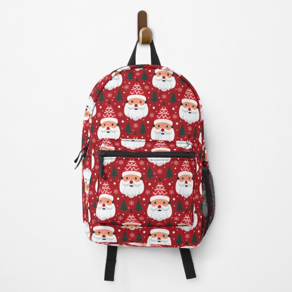Item preview, Festive Seamless Pattern of Santa Claus designed and sold by 89BLACK.