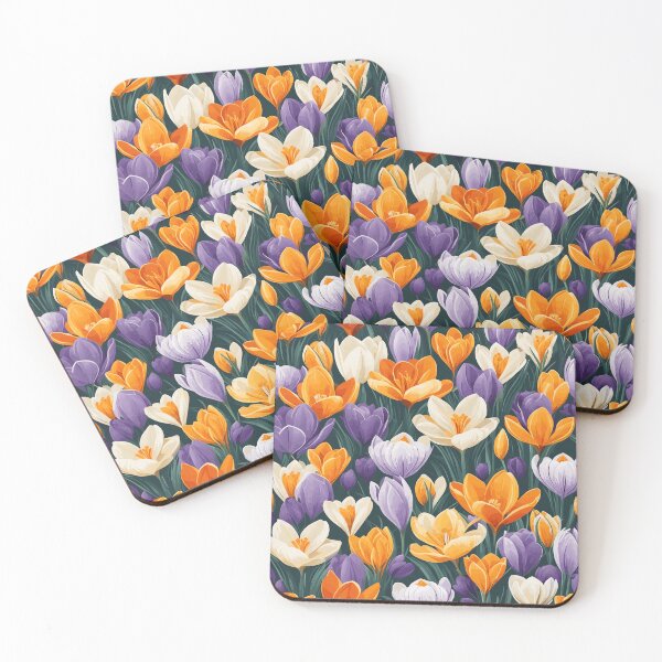 Item preview, Crocus Flowers Pattern designed and sold by WildlifeInc.