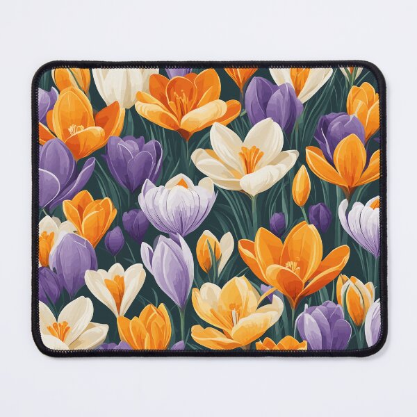 Item preview, Crocus Flowers Pattern designed and sold by WildlifeInc.
