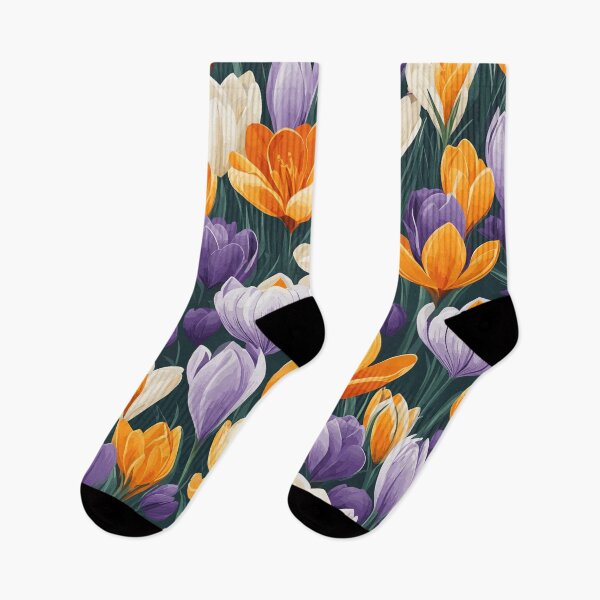 Item preview, Crocus Flowers Pattern designed and sold by WildlifeInc.