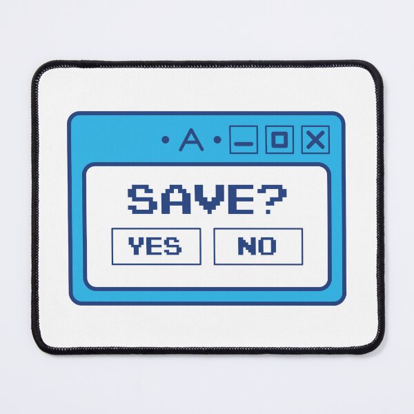 Item preview, Save? (Blue Ver.) designed and sold by TaroPanda64.