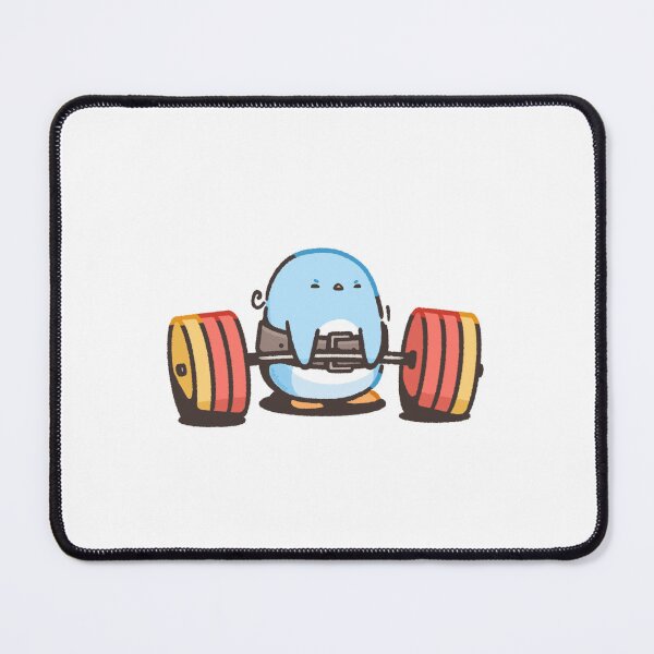 Item preview, Gym Penguin designed and sold by hellomeloons.