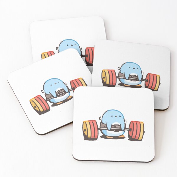 Item preview, Gym Penguin designed and sold by hellomeloons.