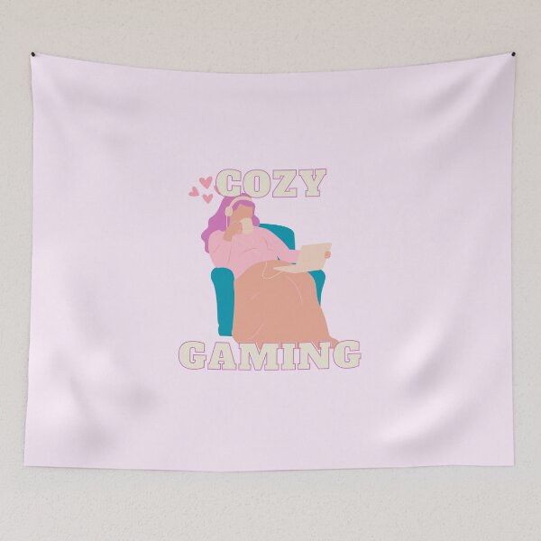 Item preview, Cozy gamer girl designed and sold by VonLogaart.