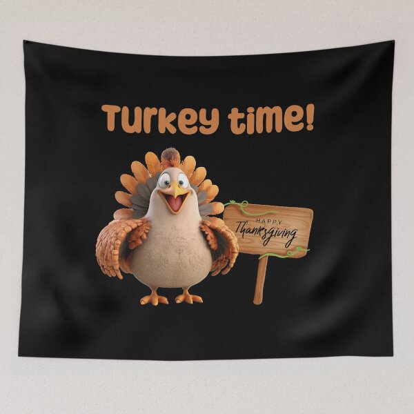 Item preview, Turkey time designed and sold by ABCreativeShop.