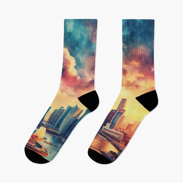 Item preview, Singapore at Sunset designed and sold by badguyduh.