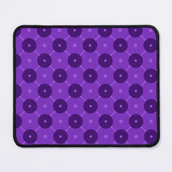 Item preview, Purple Disco Retro Circle Spots Dots Rectangles 60s 70s Groovy Retro Classic Pattern designed and sold by PenguinForests.