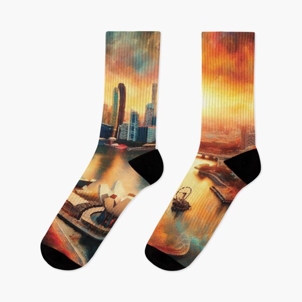 Item preview, Singapore at Sunset designed and sold by badguyduh.