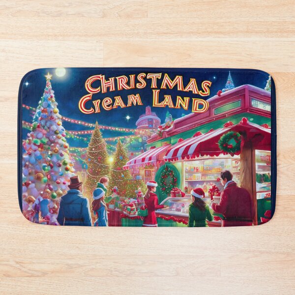 Item preview, Queues at the Xmas Market designed and sold by PictureNZ.