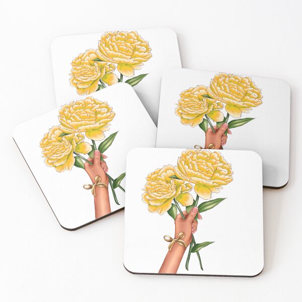Item preview, Yellow Cosmos Flowers designed and sold by Hamzibout.