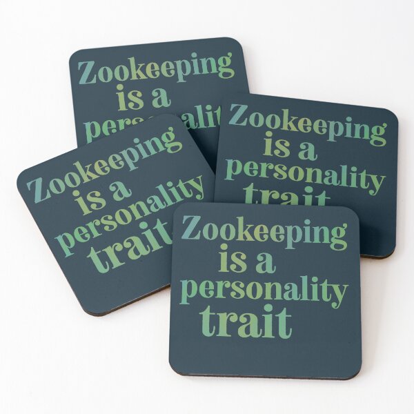 Item preview, Z is for Zookeeper ,Zookeeper Design – Passionate Wildlife Care and Animal Keeper Artwork designed and sold by PrettylittlepastelUk.