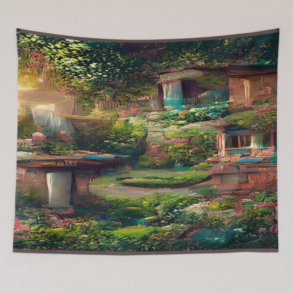 Item preview, Backyard Garden  designed and sold by AceOfTowers.