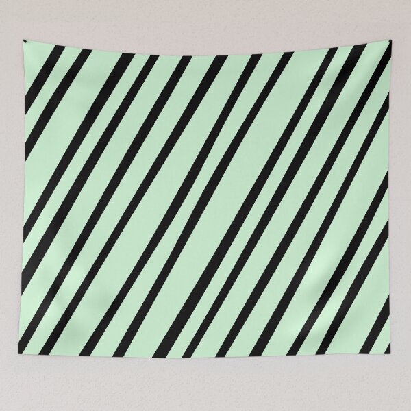 Item preview, Snowy Mint Linear Simple Pattern. designed and sold by ARichArts.