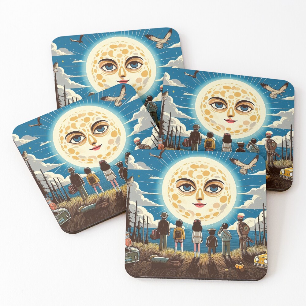 Item preview, Coasters (Set of 4) designed and sold by QuickSticker.
