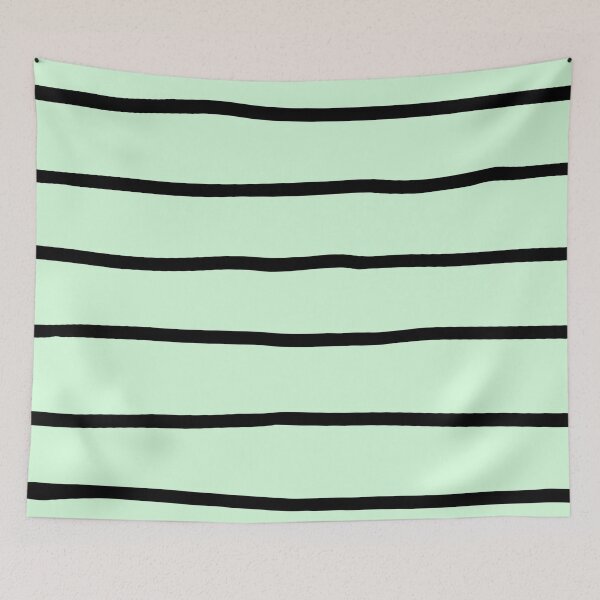 Item preview, Snowy Mint Linear Simple Pattern. designed and sold by ARichArts.
