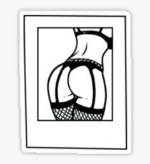 Carmen's butt Sticker