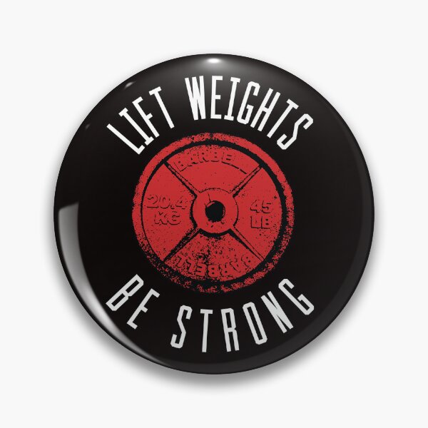 Item preview, Lift Weights Be Strong T-shirt designed and sold by VinnyartStore.