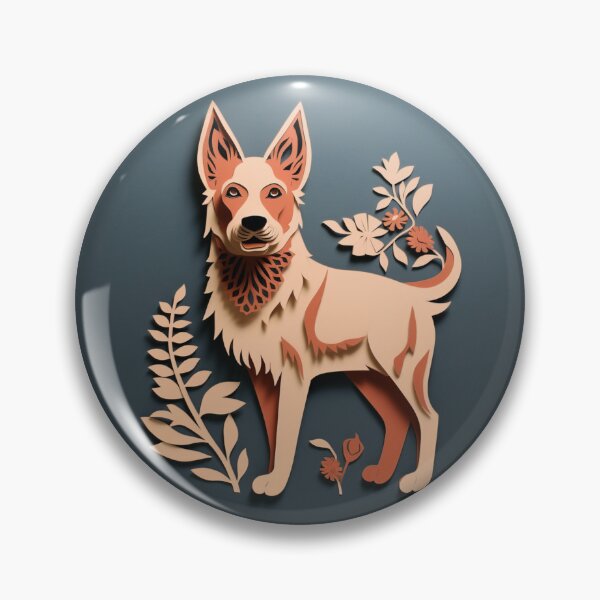 Item preview, Dog paper cut craft 3 designed and sold by Marten-Store.