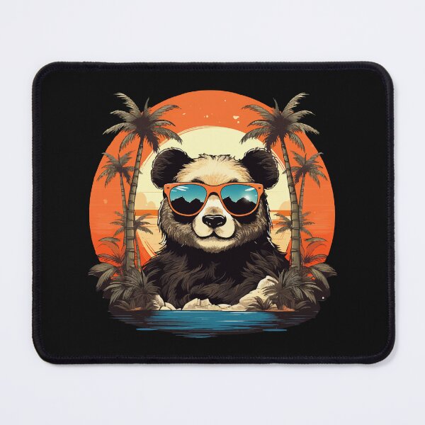 Item preview, Panda with sunglasses, sun & sea designed and sold by Andrea-Design.