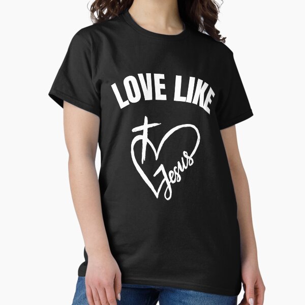 Artikel-Vorschau von Liebe wie Jesus, designt und verkauft von mosthighdesign.