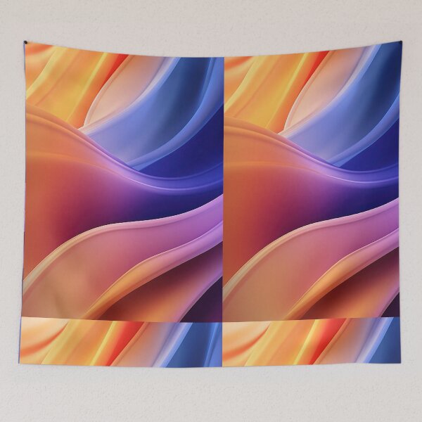 Item preview, Radiant Minimalistic Wallpaper Designs: Abstract Art with Colorful Gradient Effects Aesthetics Harmony Composition 5 designed and sold by Digital Mindscape.