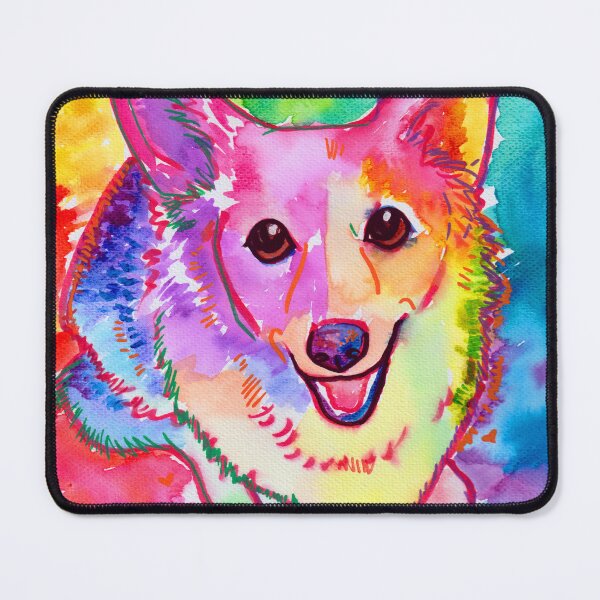 Item preview, Rainbow Corgi  designed and sold by MorselWolf.