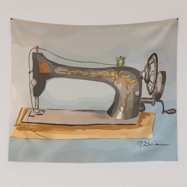 Item preview, Judy’s Sewing Machine designed and sold by welshdesigns.