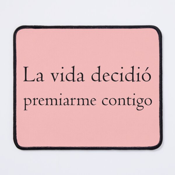 Item preview, La Vida Decidio Premiarme Contigo  designed and sold by TropiCol Creations.